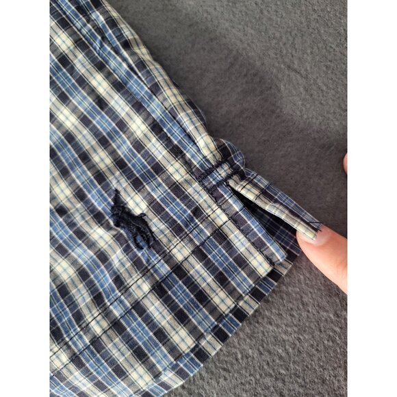 POLO SPORT Ralph Lauren Mens SZ M Swimsuit Trunks Shorts Mesh Liner Plaid Preppy - Picture 4 of 11